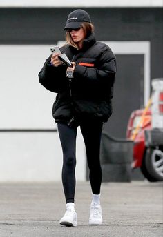 Gym Outfits Winter, Leggins Outfit, Gym Chic, Hailey Rhode Baldwin