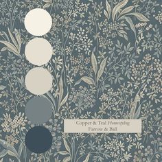 an image of a book cover with flowers and leaves on it, including three circles