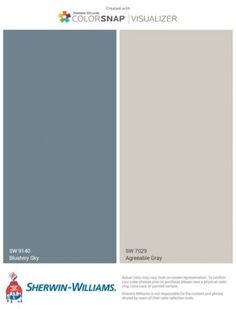 the color scheme for sherylin williams's new gray paint colorsnap visualizer