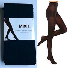 Msrp $14 Brand New Never Worn Bought From Department Store Brand: Mixit Color: Black Size: 1 Pair, Small, 5'0"-5'3", 100-115 Lbs Size Height Weight S, 5'0"-5'3", 100-115 Lbs Panty: 87% Nylon 13% Spandex Leg: 90% Nylon 10% Spandex 121-1576 0067 Stock Photo(S) For Illustration Only, May Not Represent Actual Item/Version Any Imperfection Will Be Due To Manufacture’s Workmanship *Color May Look Different Online Vs. Real Life Depend On Screen Setting Make Me An Offer! Bundle Save $ Shipping *Shipping Black Compression Hosiery For Winter, Black Knee-high Hosiery For Fall, Black Fitted Knee-high Hosiery, Fitted Black Knee-high Hosiery, Black Fitted Thigh-high Socks, Solid Color Micro-elastic Short Length Hosiery, Micro-elastic Mid-thigh Length Tights, Black Compression Knee-high Hosiery, Penguin Slippers