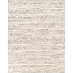 a white rug with lines on it