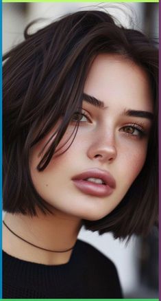 18/dez/2023 - Get free crochet patterns:s://bepatterns.comAsthetic short layered haircuts collection and design for girlss://youtu.be/7Tj-Pj8W7DQ Shoulder Length Bob Haircut, Graduated Bob Haircuts, Bob Haircut For Round Face, Chin Length Haircuts, Asymmetrical Bob Haircuts, Choppy Haircuts, Best Bob Haircuts