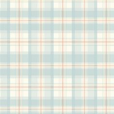 a light blue and beige plaid wallpaper pattern