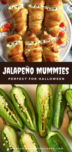 jalapeno mummies are the perfect halloween appetizer for kids to make