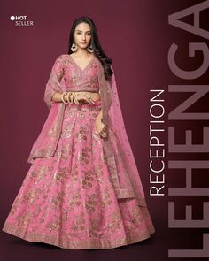 #IndianWeddingSaree #LehengaLove #AffordableLehengas #SareeLovers #TraditionalElegance #BridalFashion #SareeShopping #LehengaStyle #WeddingWear #EthnicFashion #AffordableSarees #LehengaTrends #SareeGoals #BollywoodFashion #LehengaCholi #WeddingSeason #IndianFashion #DesignerSarees #LehengaLoveAffair #BridalSarees #IndianEthnicWear #SareeSwag #LehengaFest #BudgetFriendlyLehengas #SareeAddict #LehengaEnvy #WeddingAttire #IndianWeddings #SareeEnsemble #LehengaAffair Pink Embroidered Lehenga For Celebration, Pink Embroidered Lehenga For Festivals, Pink Embroidered Lehenga For Reception, Pink Lehenga With Floral Embroidery, Unstitched Pink Embroidered Lehenga, Heavy Lehenga, Lehenga Choli Designs, Silk Lehenga Choli, Reception Lehenga