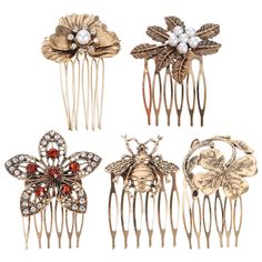 PRICES MAY VARY. Vintage: wearing it on your head makes you more attractive, more beautiful and more noticeable Rhinestone wedding combs: using alloy materials with rust resistance, it can be used for a long time Hair accessories for women wedding: - the delicate design of your hair complements this vintage hair comb, giving you more charm and elegance Wedding hair side combs: hair combs are made of durable alloy metal, not easy to deform, embellished with artificial pearls and shiny rhinestones Vintage Hair Pieces, Decorative Hair Combs, Diamond Hair, Side Comb, Rhinestone Hair Comb, Bridal Comb, Rhinestone Hair, Well Decor, Vintage Hair