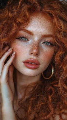 Red Hair Character Inspiration, Red Hair Photography, Male Red Hair, Ginger Painting, Redhead Inspiration, Red Head Hair, Ginger Curls, Sleek Waves, Red Hair Model