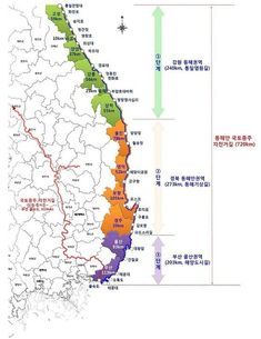 a map showing the location of several major cities in china, with different colored areas