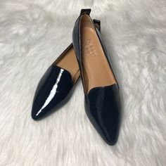 Nwot Franco Sarto Shelby Navy Blue Patent Pointed Toe Loafer,Size-7/ 0.75”Embellished Heel,Manmade Or Leather Upper,Smoke Free Home,Please Ask Any ?’S U May Have Before Purchasing Bec I Try To Describe To The Best Of My Ability All Items Being Sold In My Closet,Ty So Much For Coming To My Closet. Office Flats With Medium Width And Closed Toe, Office Flats Closed Toe, Office Loafers With Pointed Toe And Medium Width, Blue Leather Loafers For Fall, Slip-on Flat Oxfords For Office, Office Flats With Pointed Toe And Medium Width, Office Pointed Toe Flats Medium Width, Flat Slip-on Oxfords For Office, Office Flats With Medium Width And Pointed Toe