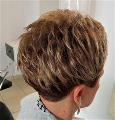 Short haircut  for women | I want your opinion on this look 😊🤩 | Facebook Short Haircut For Women, Haircut For Women, Choppy Bob Haircuts, Grey Hair Styles For Women, Choppy Bob, Short Haircut, Short Hair Haircuts, Bob Haircuts