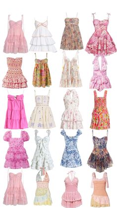 Preppy Summer Dress, Must Have Dresses, Shuffles Summer, Rush Outfits, Cute Formal Dresses, Europe Outfits, Looks Party