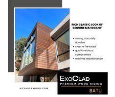 Batu Rainscreen Siding Composite Siding, Tung Oil Finish, Exterior Wood Stain, House Exteriors, Wood Structure, Exterior Wood