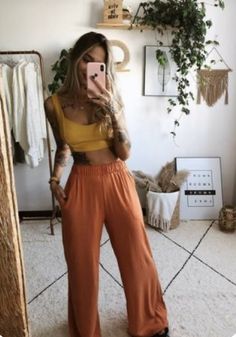 Vetement Hippie Chic, Look Boho Chic, Chique Outfits, Outfit Chic, Mode Boho, Elegante Casual, Hippie Outfits, Looks Style