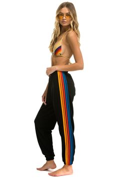 Mens Designer Hoodies, The Aviator, Striped Sweatpants, Aviators Women, Stitch Work, Aviator Nation, Couples Sweatshirts, Neon Rainbow, Europe Fashion