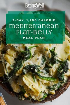 Mediterranean Meal Plan, Mediterranean Diet Food List, Flat Belly Diet Plan, 200 Calorie Meals, Flat Belly Foods, Mediterranean Diet Meal Plan