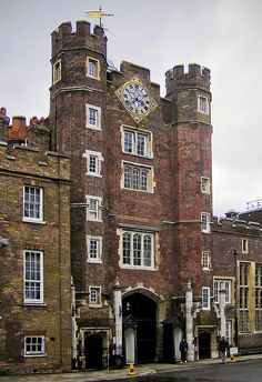 an old brick building with a clock tower