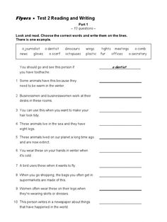 the worksheet for reading and writing