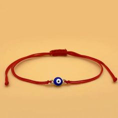 1 Eye Sapphire Blue Eyes Red String Simple Friendship Bracelet. If You Want More Write Me. Casual Evil Eye Friendship Bracelets As Gift, Casual Evil Eye Friendship Bracelets For Gifts, Red Adjustable Friendship Bracelets, Handmade Red Casual Friendship Bracelets, Casual Red Handmade Friendship Bracelets, Red Adjustable Friendship Bracelets For Beach, Casual Blue Friendship Bracelets With Evil Eye, Trendy Red Friendship Bracelets, Casual Red Jewelry With Sliding Knot