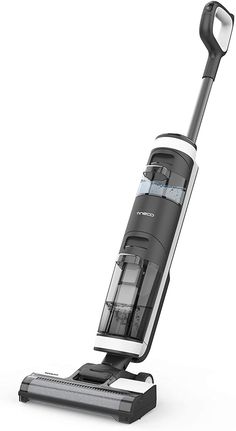 a black and silver vacuum on a white background