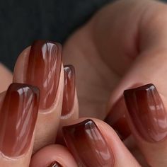 Autumn Nails Classy, Regular Nail Polish Ideas Short Nails Fall, Best Nail Color For Tan Skin, Her Nails, Nails Desing, Fire Nails