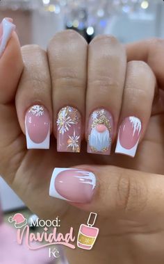 Short Christmas Nail Designs 2024, Short Nail Designs Christmas Holidays, Christmas Movie Nails, Nails Navidad, Nail Shimmer, Super Nails, Toe Nail Designs, Xmas Nails