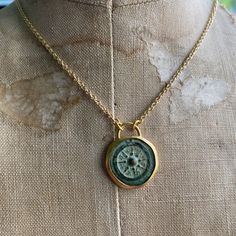 ANCIENT BRONZE JEWISH COIN, "WIDOW'S MITE", SET IN 22K GOLD, 19" GOLD CHAIN • DESIGNED AND HAND FORGED IN NEW YORK • LENGTH: 19 INCHES Please email info@elihalili.com or call the studio at 212-941-7979 for any inquiries. Widows Mite, Byzantine Necklace, Ancient Roman Coins, Ruby Necklace Pendant, Celebrity Jewelry, Ancient Coin, Nugget Necklace, 18k Gold Chain, Roman Coins