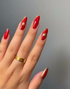 Enchanting designs to sport for that fresh set of CNY nails Nails New Year 2023, Cny Nails, Ny Nails, Amazing Nail Art, Red Streaks, New Years Nail Designs, Lilac Nails, Red Manicure, New Year 2023