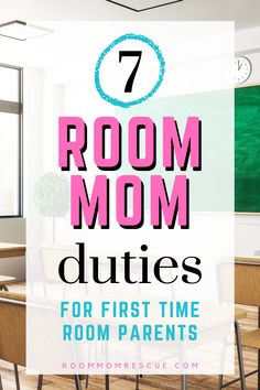 room mom duties for first time room parents