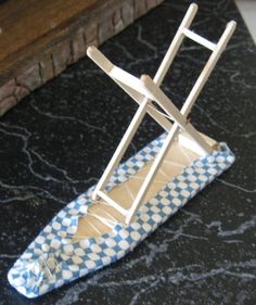 a model of a chair on top of a table