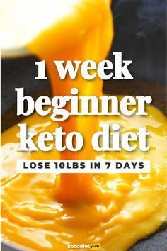 Keto! Ketones! Ketosis!… The ketogenic diet can be so confusing for beginners. Learn what it all means here and start your low-carb lifestyle with this 7-day complete guide to the keto diet for beginners! Keto Quiche, Smoothies Vegan, Ketones Diet, Easy Keto Meal Plan, Keto Lasagna, Desserts Keto, Breakfast Low Carb