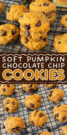 This Soft Pumpkin Chocolate Chip Cookies are simple pumpkin recipe you can enjoy making on Fall. These easy-to-make, flavor packed cookies are best to enjoy in the morning together with your favorite coffee, anytime snack or evening sweet treat. This is perfect as well for thanksgiving dessert ideas. Simple Pumpkin Chocolate Chip Cookies, Moist Pumpkin Chocolate Chip Cookies, The Best Pumpkin Chocolate Chip Cookies, Fresh Pumpkin Cookies, Best Pumpkin Cookies Ever, Pumpkin Cookies Chocolate Chip, Pumpkin Choc Chip Cookies, Easy Pumpkin Chocolate Chip Cookies, Pumpkin Chip Cookies