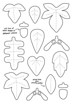 the paper doll is showing how to make an origami leaf