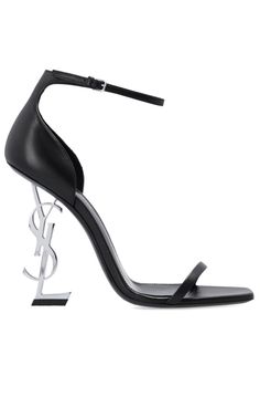 Patent Leather Opyum Ysl Heels Pump Saint Laurent Ysl Heels Silver, White Ysl Heels, Luxury Heels, Ysl Heels, Ysl Shoes, Stunning Shoes, Black Pumps Heels, Model Features, Luxury Women Fashion