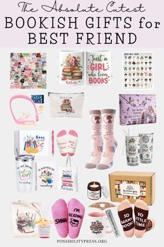 the ultimate guide to bookish gifts for best friend by posslify press