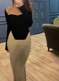 Malu Trevejo Outfits, Soft Feminine Outfits, Modesty Outfits, Stylish Work Attire, Looks Black, Feminine Outfit, Looks Style, Mode Inspiration, Lookbook Outfits