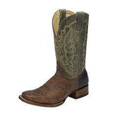 Corral Men's Shoulder Square Toe Cowboy Boots - A2653 Rustic Brown Work Boots For Fall, Rugged Brown Snip Toe Work Boots, Rugged Square Toe Outdoor Boots, Rugged Brown Work Boots With Snip Toe, Rugged Brown Boots For Ranch, Western Leather Boots For Outdoor, Western Style Leather Boots For Outdoor, Western Brown Snip Toe Work Boots, Western Brown Work Boots With Snip Toe