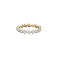 A classic diamond band made to sit next to your engagement ring. This Catherine Eternity No. 2 band is made of 18K gold with diamonds delicately set in shared prongs to maximize the brilliance of the gems. Wear the Catherine Eternity No. 2 alone or stacked with another two or three together for an extra sparkling impact! Available in 18-karat gold and platinum Diamonds: 1.80 total carat weight Diamond Width: 3mm / 0.10tcw Made in New York STYLE JT2104R.10 *shown as the third-eternity band ring Platinum Earrings, Bespoke Engagement Ring, Classic Wedding Rings, Classic Wedding Band, Diamond Eternity Band, Heart Necklace Diamond, Eternity Band Ring, Marquise Cut Diamond, Heart Shaped Diamond