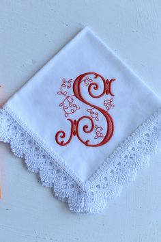 Personalized Monogrammed Handkerchief - perfect bouquet wrap. SIZE * 14,5 x 14,5 - 37 cm x 37 cm MATERIALS * 100% Cotton - Batista All wedding handkerchief: ♥ Mother of the Bride https://www.etsy.com/shop/llemio?ref=l2-shopheader-name§ion_id=22854379 ♥ Mother of the Groom https://www.etsy.com/shop/llemio?ref=l2-shopheader-name§ion_id=22842312 ♥ Father of the Groom/Bride https://www.etsy.com/shop/llemio?ref=l2-shopheader-name§ion_id=22842370 ♥ Flower girl handkerchief https://www.etsy.com/shop/ll Elegant Personalized Handkerchief For Bridesmaid Gift, Elegant Customizable Handkerchiefs For Bridesmaid Gift, Elegant Customizable Handkerchiefs For Personalized Gifts, Elegant White Handkerchiefs For Personalized Gift, Elegant Machine Embroidered Handkerchiefs For Gifts, Elegant White Handkerchiefs As Gift, Elegant White Handkerchiefs Gift, Elegant Handkerchiefs With Initials For Wedding Gift, Elegant Initials Handkerchiefs For Wedding Gift