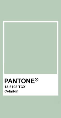 pantone's new color is called celadon