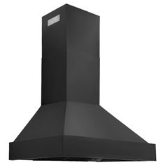 ZLINE Black Stainless Steel Wall Mount Range Hood (BS655N) Range Hood Matte Black, Black Stainless Range Hood, Zline Wall Mount Range Hood 30, Black Stainless Range Hood Wall Mount, Black Range Hood, Wall Mount Range Hood Stainless Steel, Range Hood Insert, Black Range, Kitchen Ventilation