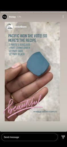 Navy Blue Clay Recipe, Turquoise Clay Recipe, Navy Blue Polymer Clay Recipe, Teal Polymer Clay Recipe