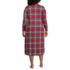 The key ingredient to a good night’s sleep is this dreamy sleep gown, pun intended. In a soft, breathable fabric for all-night comfort, the mid-calf length, scoop neckline and long sleeves give you coverage without making you feel restrained. Red Long Sleeve Nightgown For Bedtime, Red Long Sleeve Nightgown, Red Sleepwear For Overnight, Sleep Gown, Flannel Nightgown, Long Sleeve Flannel, Hem Style, Night Shirt, Long Sleeve Lace