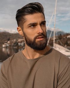 Medium Beard Styles, Stylish Beards, Beard Trend, Beard Images, Long Beard Styles, Mens Beard Grooming, Best Beard Styles