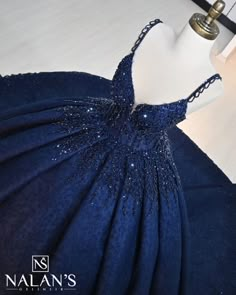 Dark Blue Quinceanera Theme, 15 Dresses Blue, Dark Blue Quinceanera Dresses, Dark Blue Quince, Dark Blue Gown, Xv Dresses, Dark Blue Wedding, Quinceanera Themes Dresses, Quinceñera Dresses