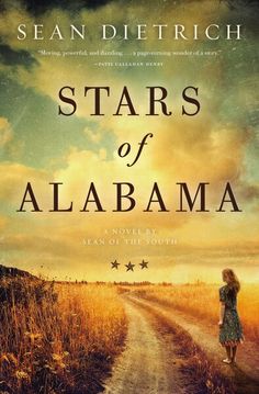 the cover of stars of alabama by susan deiterich, with an image of a woman walking down a dirt road