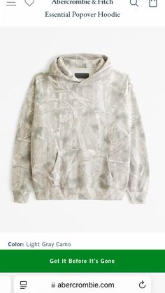 Camo Jacket Outfit, Camouflage Hoodie, Camo Top, Camo Outfits, Womens Camo, Gray Camo, Camo Hoodie, Sports Hoodies, Mens Essentials