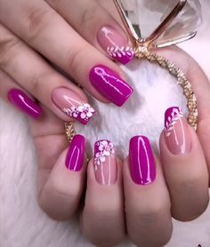 Tape Nail Art, Quick Nail Art, Pink Nail Art Designs, Art Deco Nails, Romantic Nails, Finger Nail Art, Fancy Nails Designs, Pink Nail Art