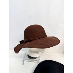 All Are Vintage Hats In Camel. Black, And Choc.Brown. All Made Of Wool We Call Them Floppy Hats In Fla' You Could Wear This With Jeans ,At The Beach, Oft To A Wedding Or Shopping. Att 3 Perfect Hats For 25.00 Classic Brown Brimmed Sun Hat, Brown Classic Sun Hat For Spring, Classic Brown Sun Hat For Spring, Adjustable Brown Sun Hat For Fall, Chic Fall Beach Sun Hat, Elegant Fall Beach Sun Hat, Classic Brown Bucket Sun Hat, Vintage Beach Hat For Fall, Brown Curved Brim Sun Hat For Spring