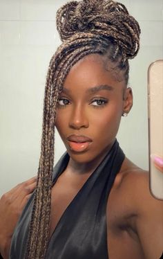 Braids Hairstyles For Black Women, Braiding Hair Colors, Faux Loc, Goddess Braids Hairstyles, Cute Braided Hairstyles, Quick Braided Hairstyles