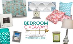 the bedroom giveaway is on sale for $ 10, 000 and includes an assortment of bedding